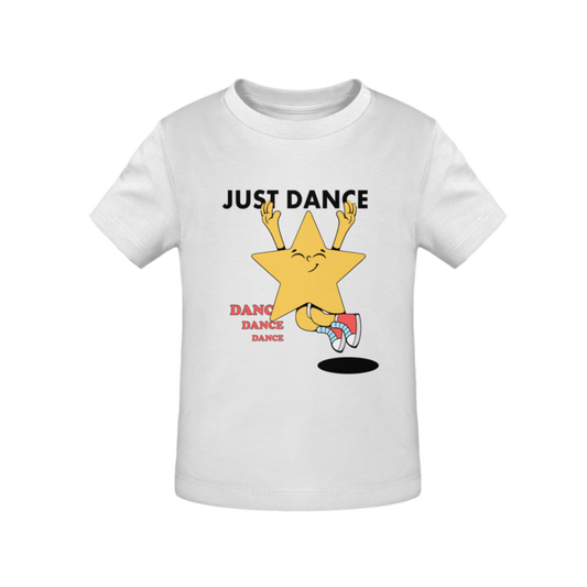 Just Dance - Organic Graphic T-Shirt Baby