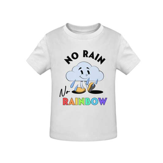 Rainbow - Organic Graphic T-Shirt Baby