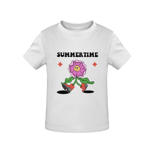 Sumertime - Organic Graphic T-Shirt Kids