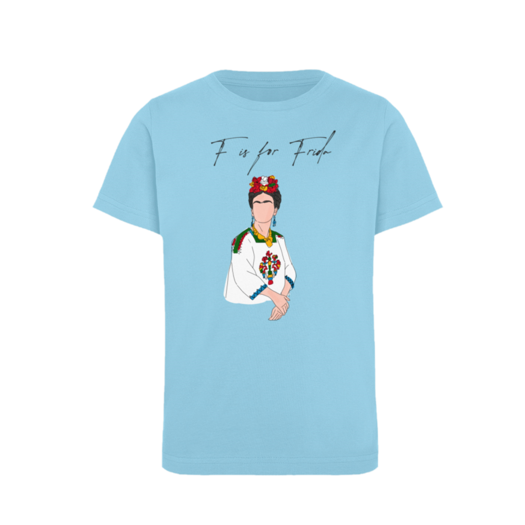 F is for Frida  - Organic T-Shirt Kids