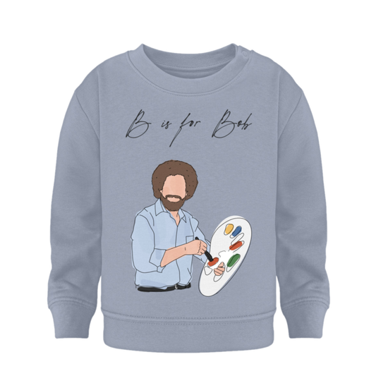 B is for Bob  - Organic Sweatshirt Baby