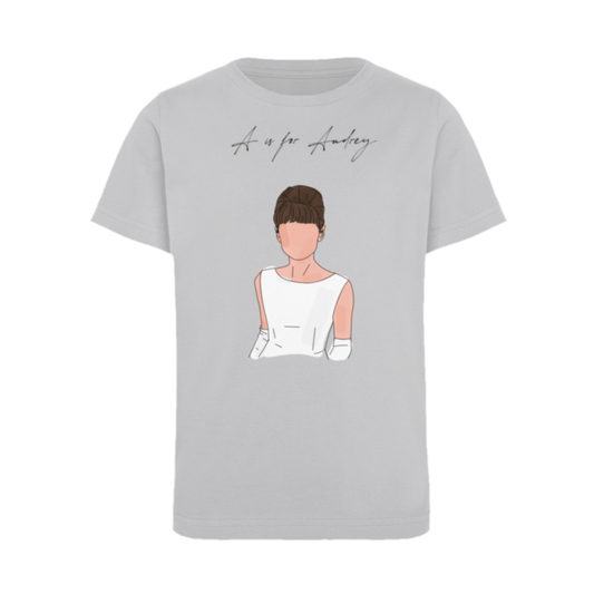 A is for Audrey  - Organic T-Shirt Kids