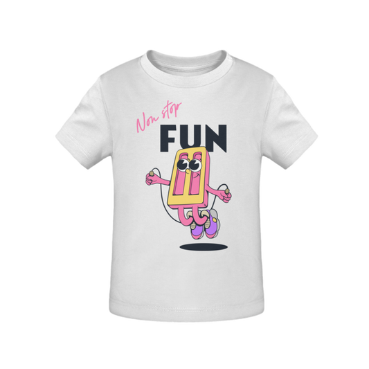 Non Stop Fun - Organic Graphic T-Shirt Baby