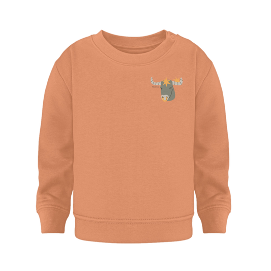 Stier Sternzeichen- Organic Sweatshirt Baby