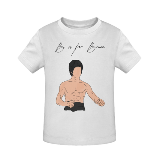 B is for Bruce  - Organic T-Shirt Baby