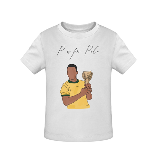 P is for Pele  - Organic T-Shirt Baby