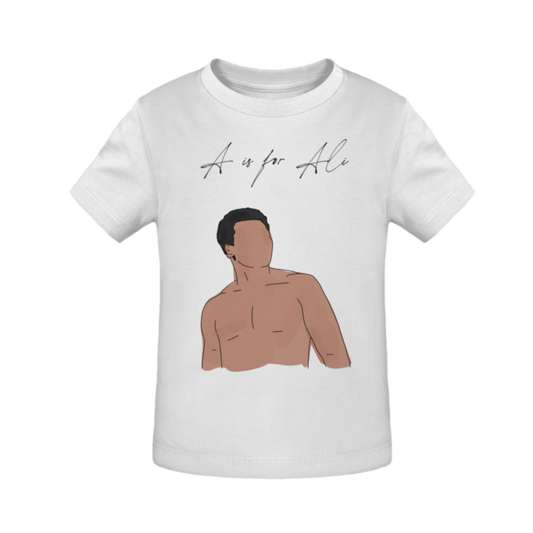 A is for Ali  - Organic T-Shirt Baby